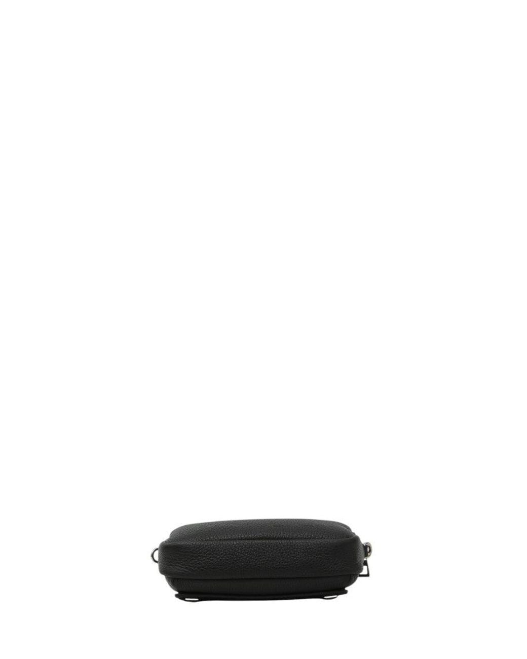 Loewe Black Logo Small Messenger Bag for men