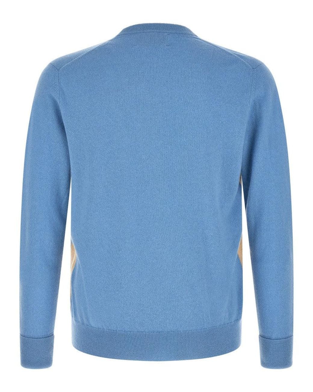 Ballantyne Blue Light V Neck Sweater for men