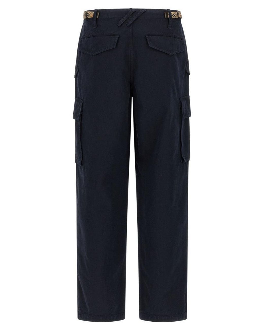 Burberry Blue Cargo Pants for men
