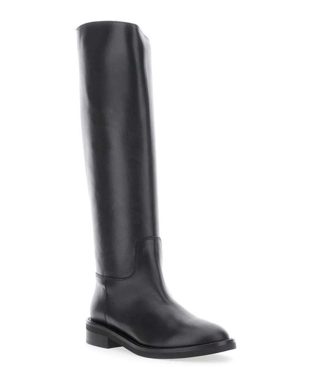 Via Roma 15 Black Slip-On Boots