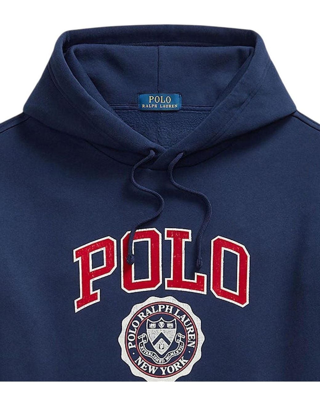 Polo Ralph Lauren Blue Regular Logo Hoodie for men