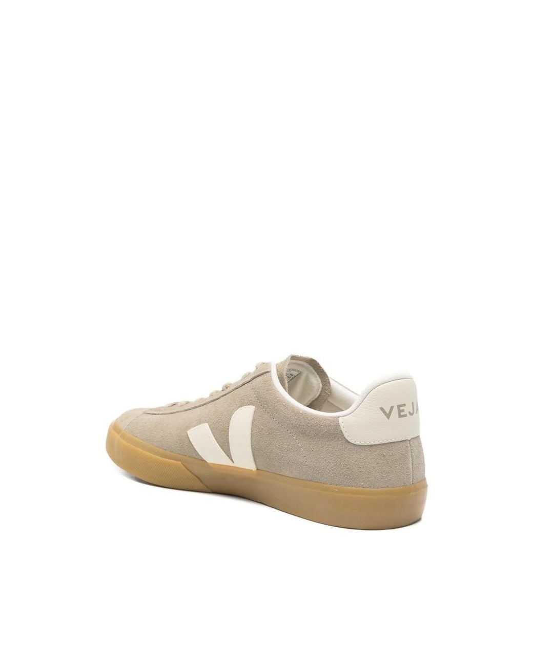 Veja Natural Logo Stone Sneakers for men