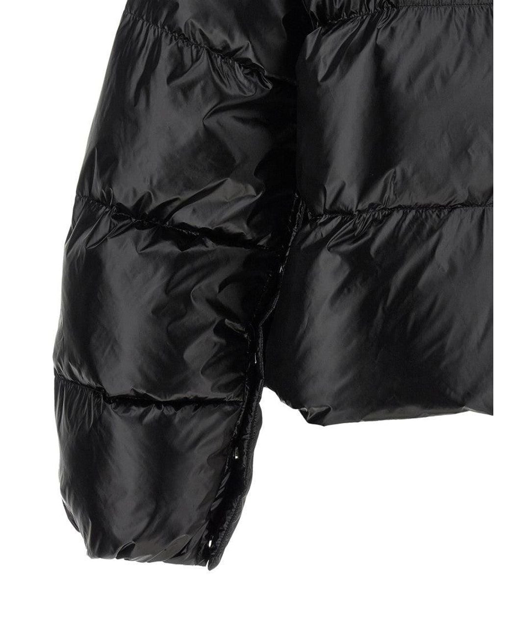 Pinko Black 'Impasto' Down Jacket
