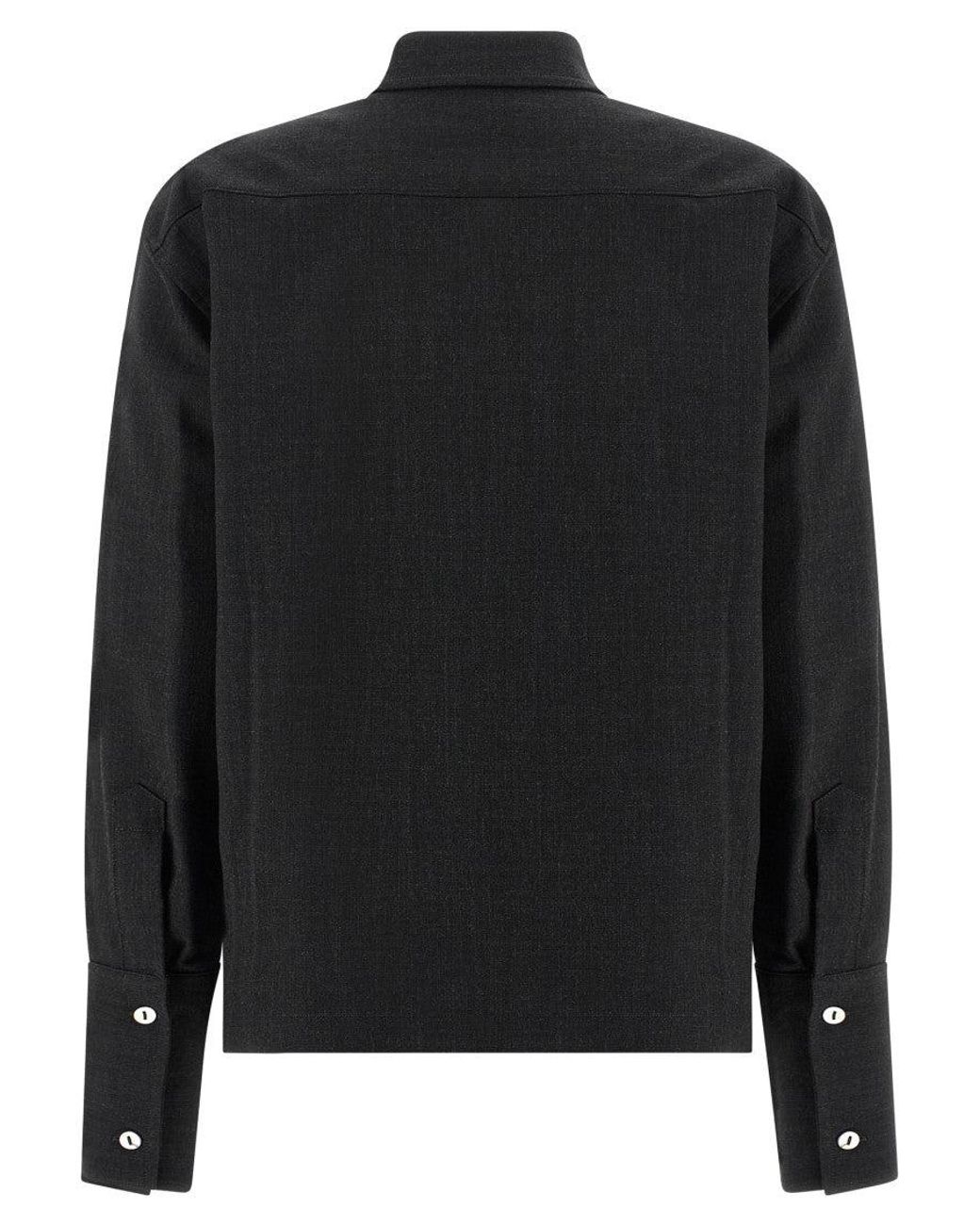 THE LATEST Black Mélange Shirt