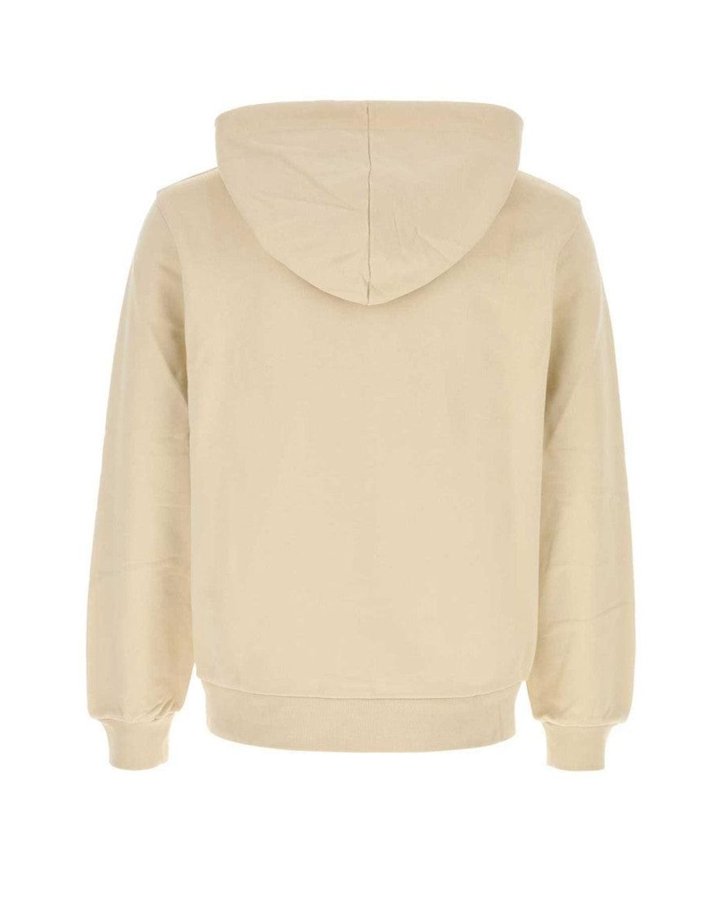 A.P.C. Natural Light Logo Hoodie for men