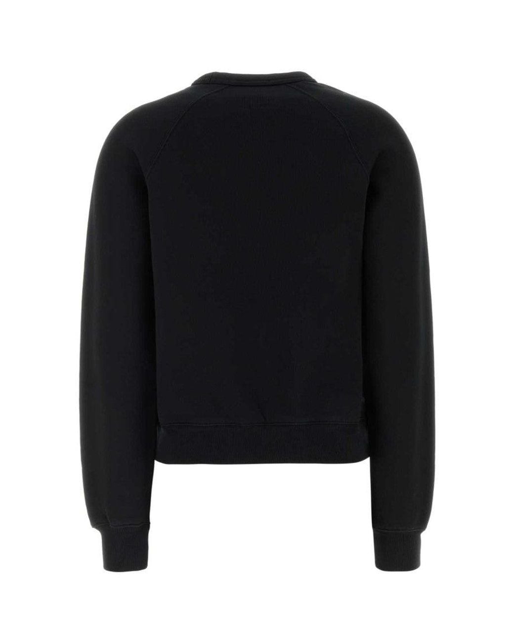 KENZO Black Crew Neck Logo Print Sweatshirt
