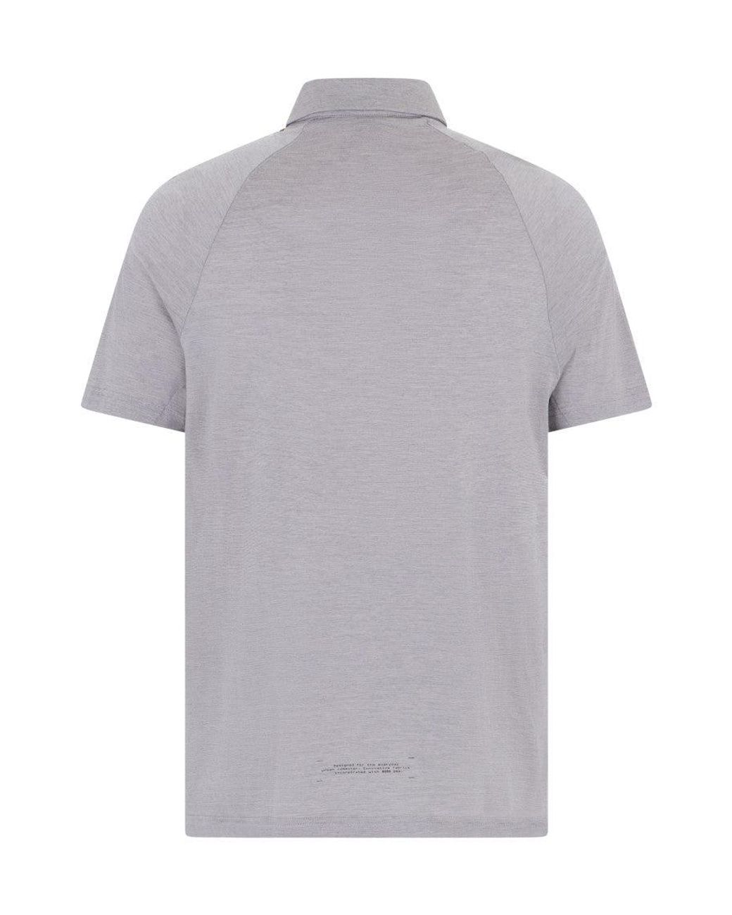 Boss Gray Logo Polo for men