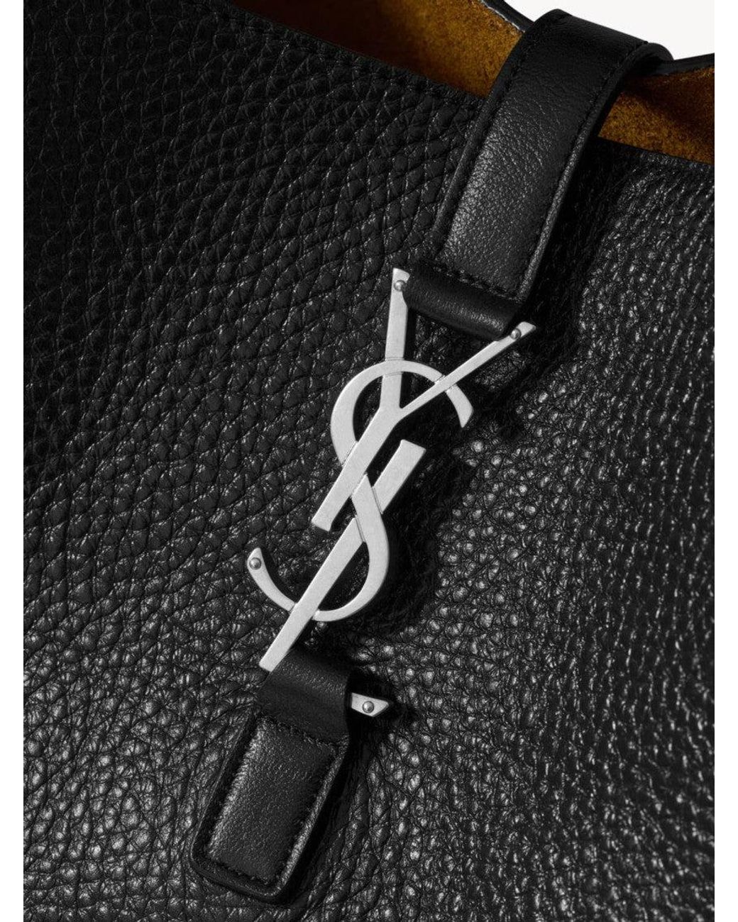 Saint Laurent Black Le 5 A 7 Large Crossbody Bag for men