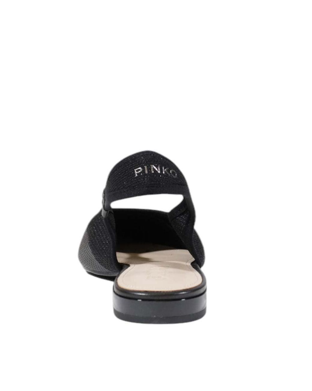 Pinko Blue Textured Gianira Sandals