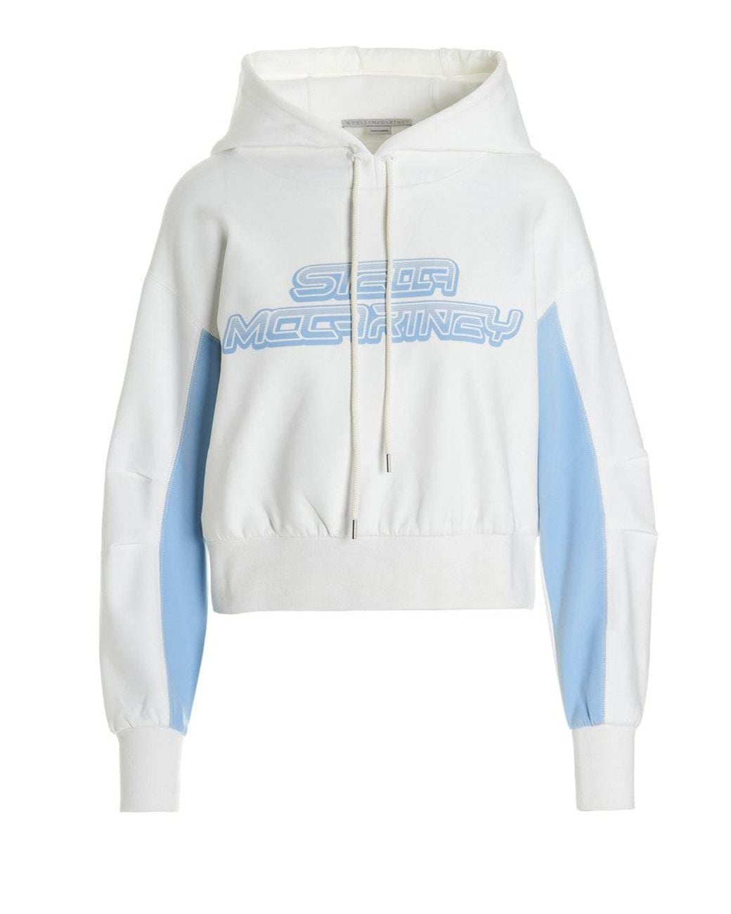 Stella McCartney Blue Graphic Logo Hoodie