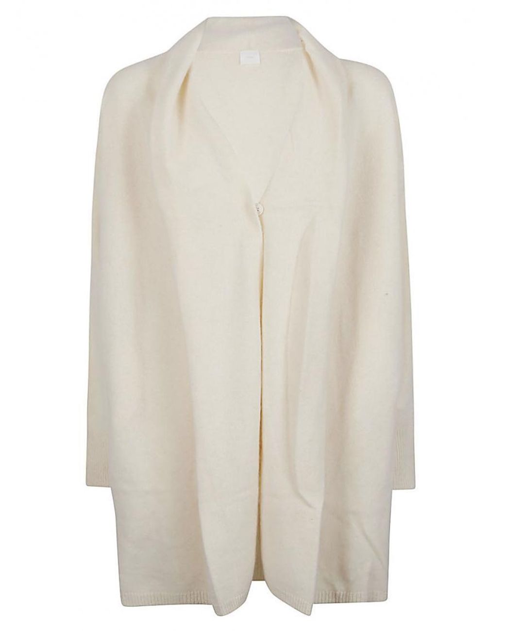 C.t. Plage White V-Neck Cardigan