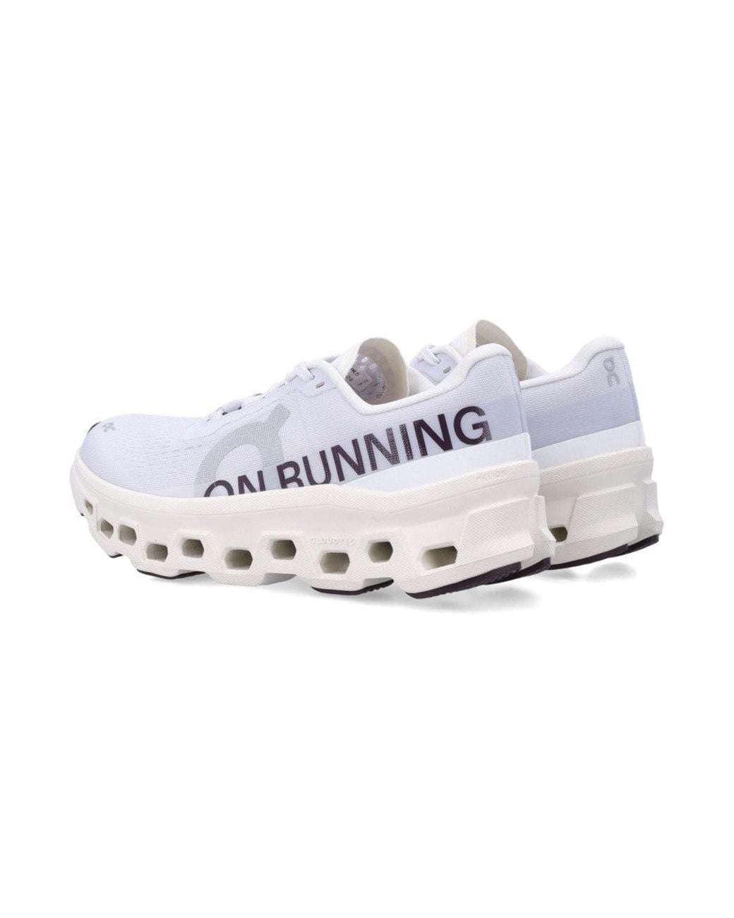 On Shoes White Logo Sneakers