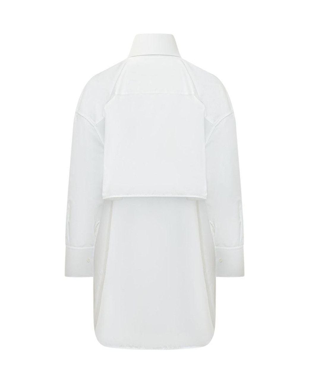 Givenchy White Regular Solid Shirt