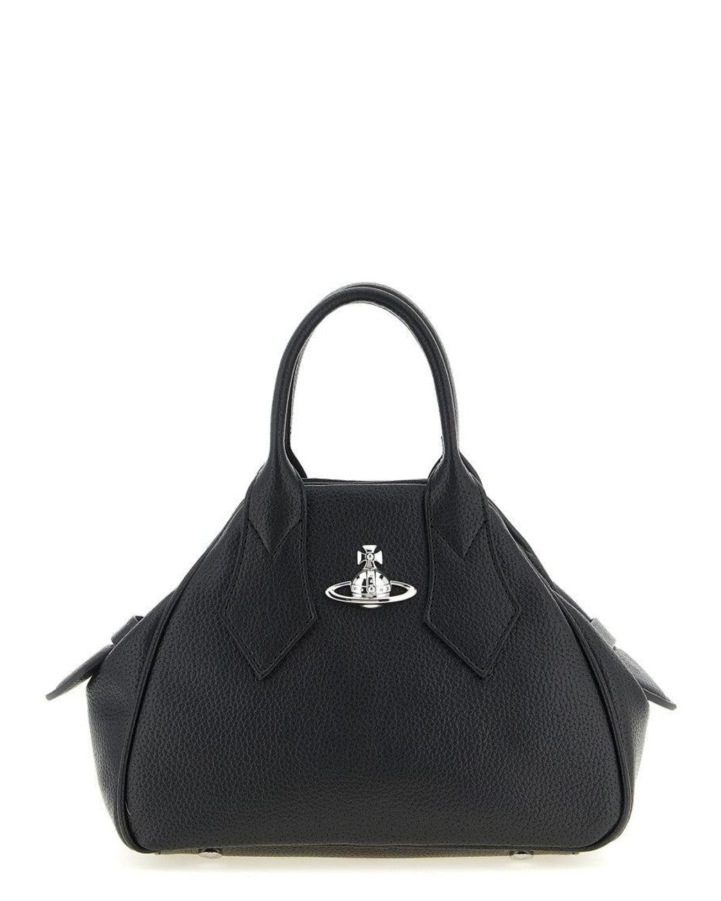 Vivienne Westwood Black Yasmine Small Satchel