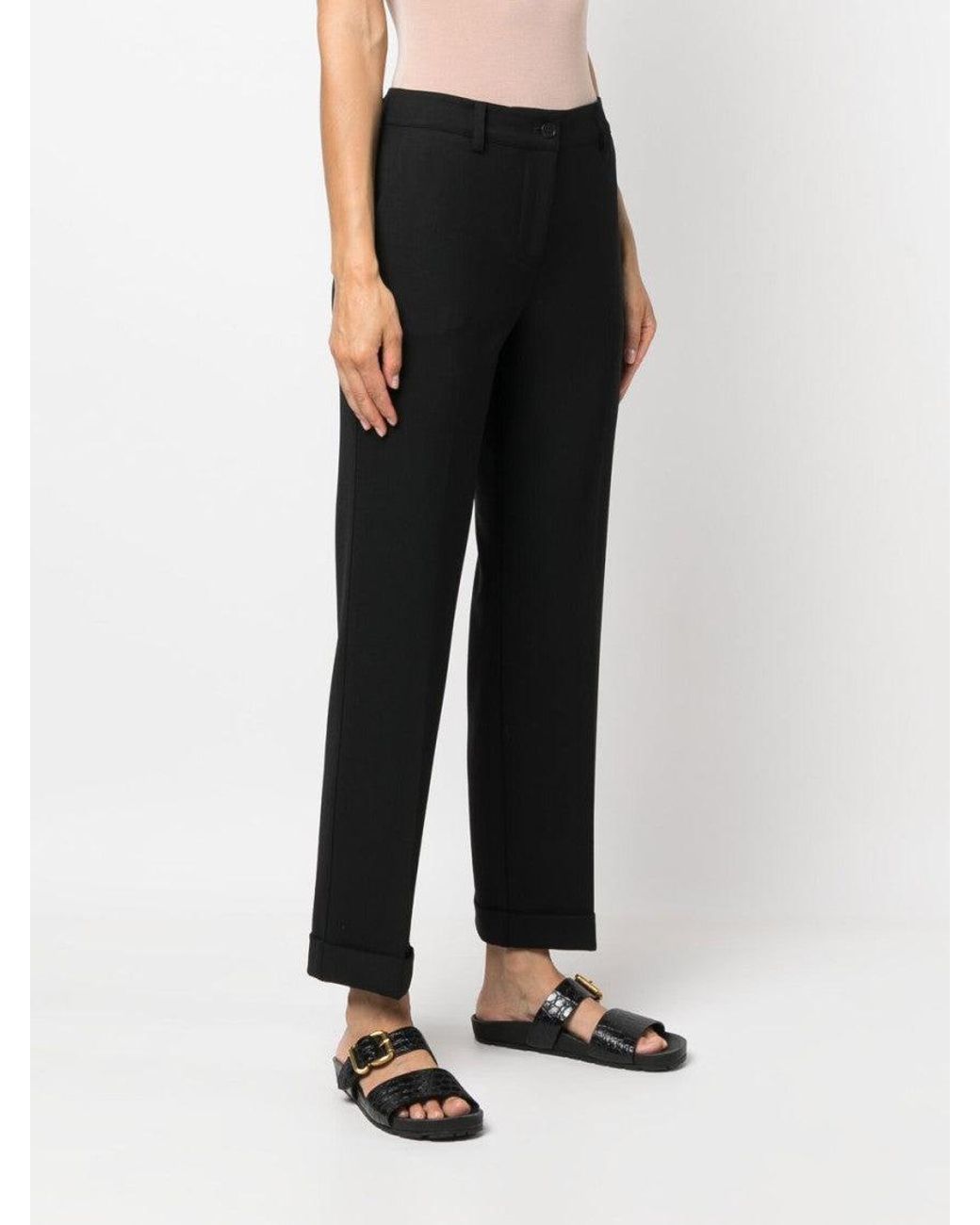 P.A.R.O.S.H. Black Liliuxy Pants