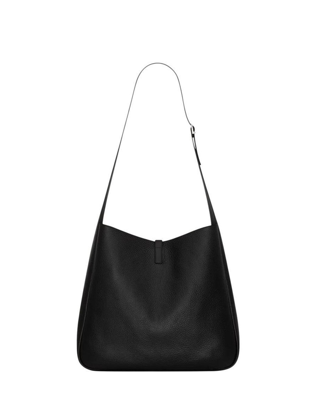Saint Laurent Black Le 5 A 7 Large Crossbody Bag for men