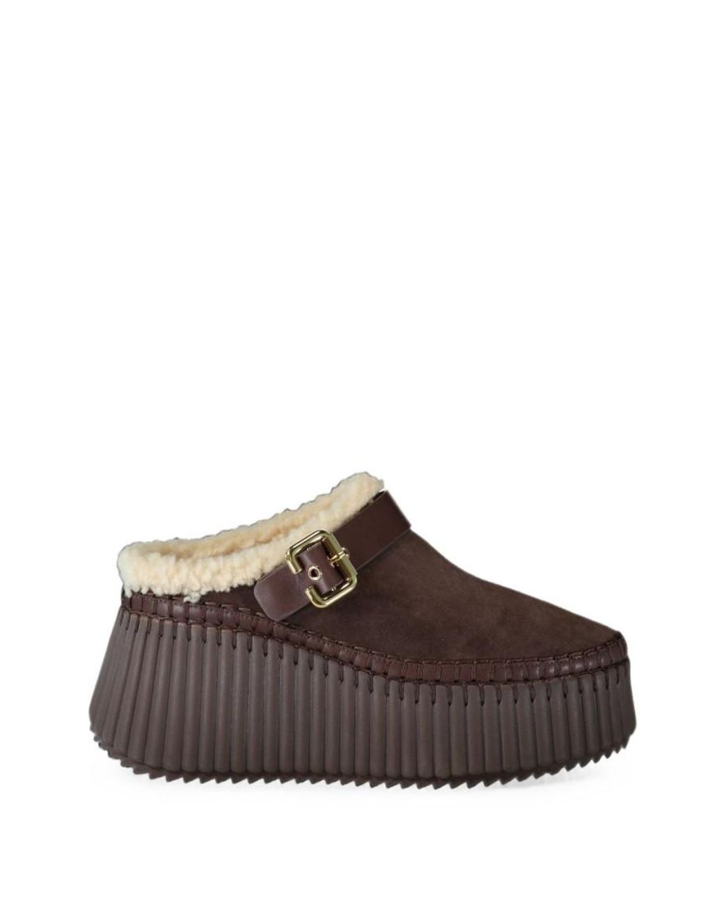 Chloé Brown Mules