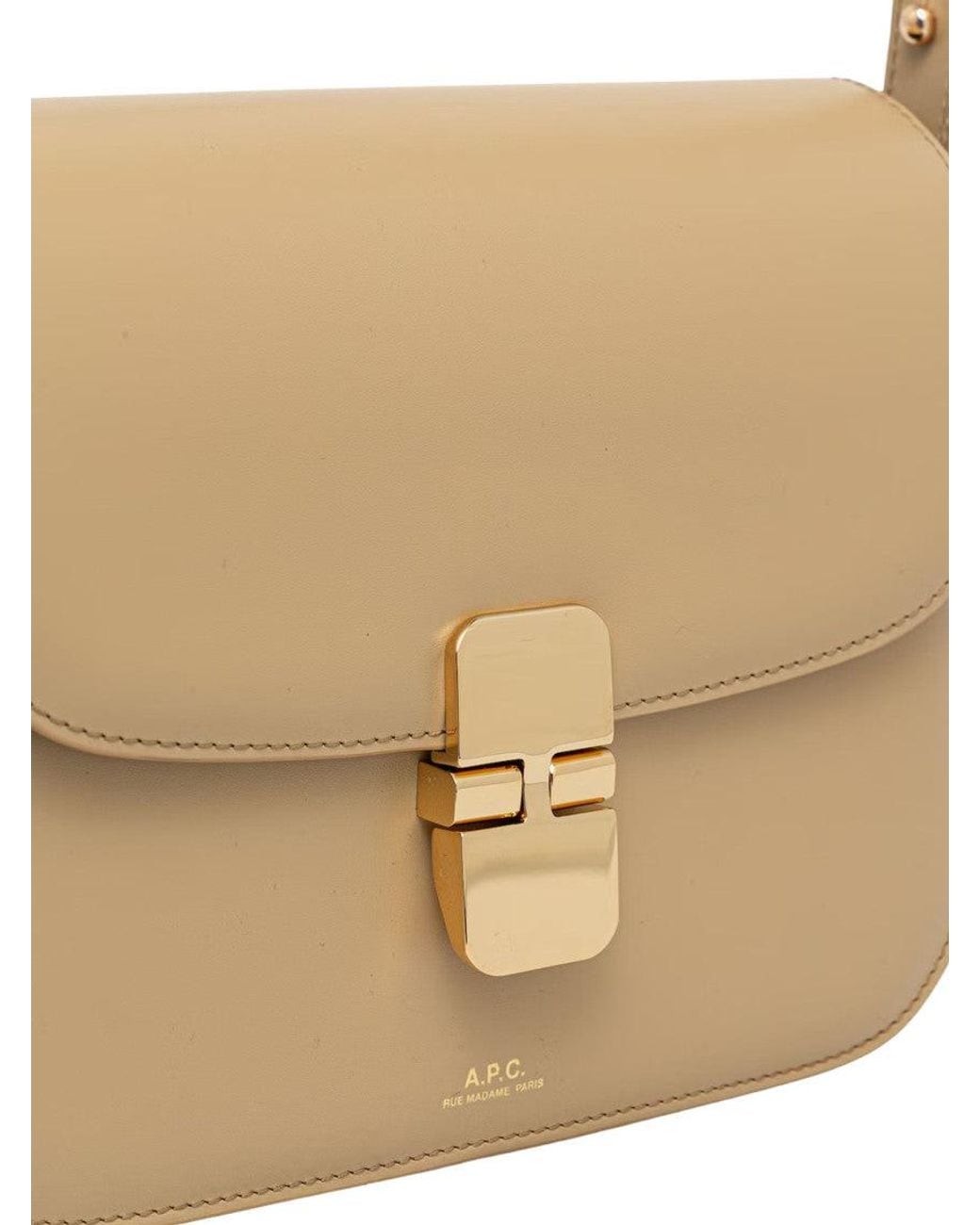 A.P.C. Natural Light Grace Small Shoulder Bag