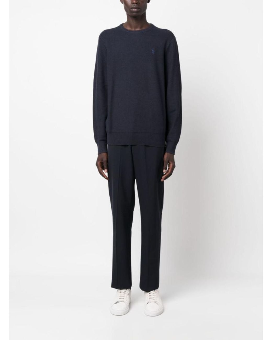 Polo Ralph Lauren Blue Classic Knit Sweater For for men