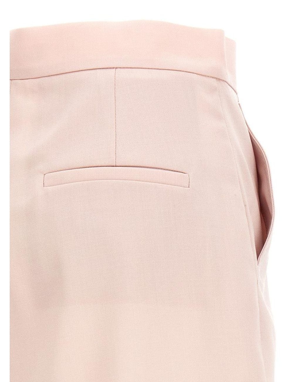 Max Mara Pink 'Mxmcelebre' Shorts