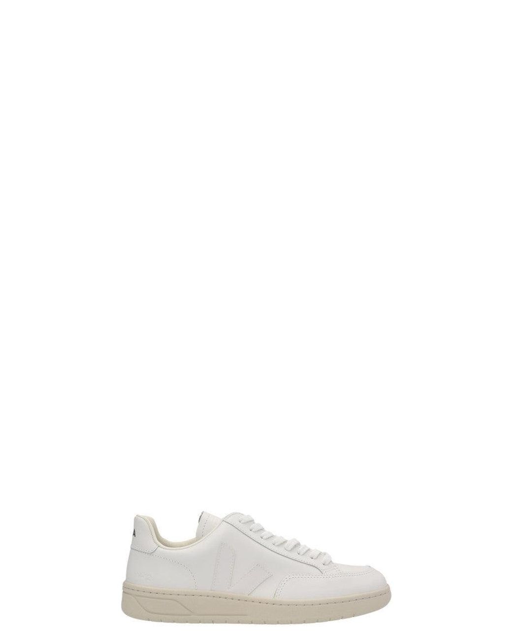 Veja White V-12 Sneakers for men