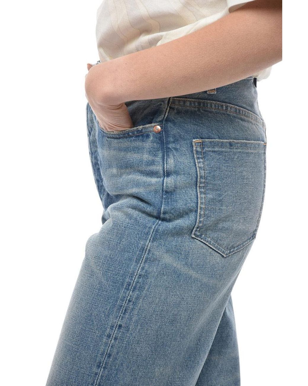 Tanaka Blue Regular High Rise Jeans
