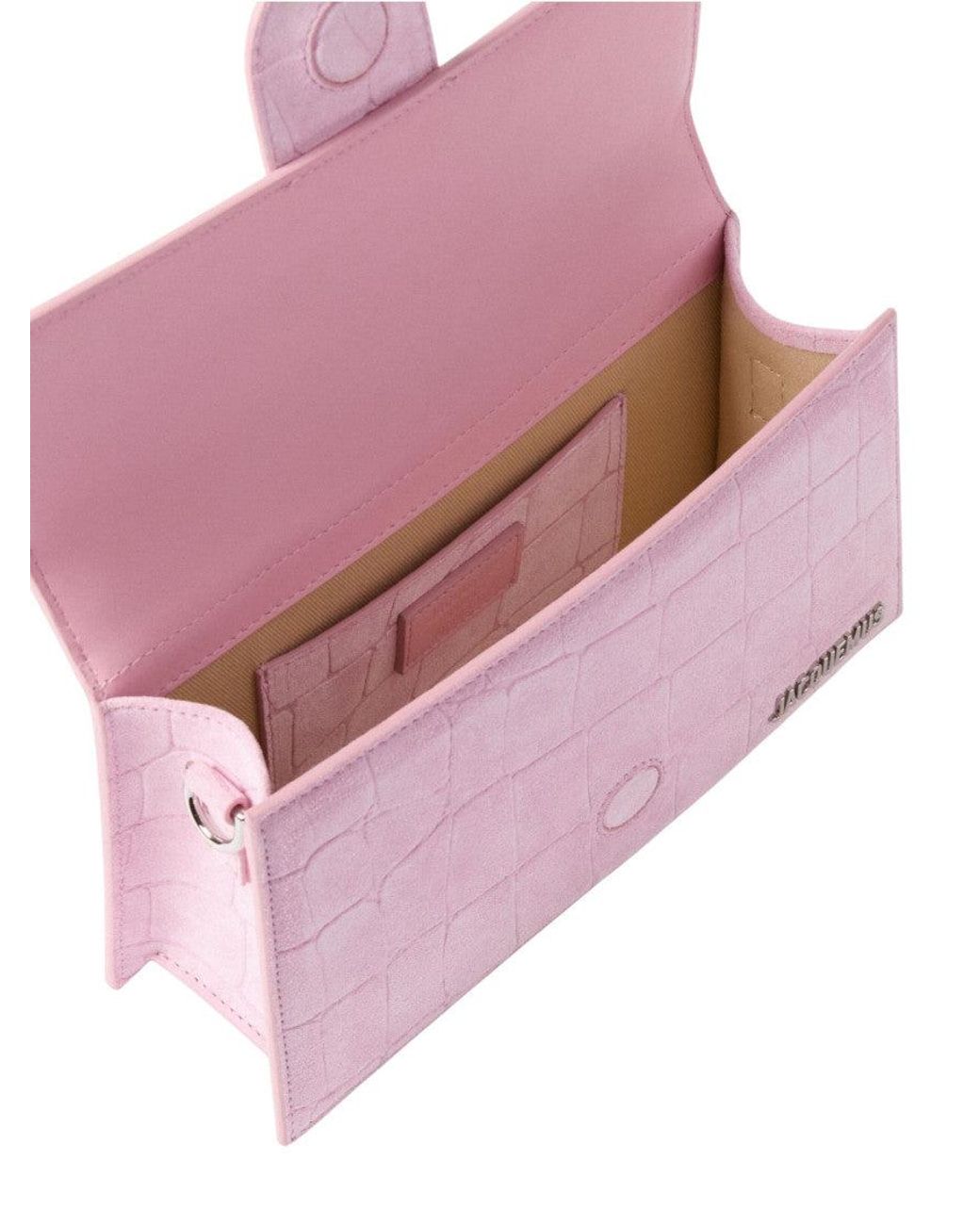 Jacquemus Pink Light Bambino Large Crossbody Bag