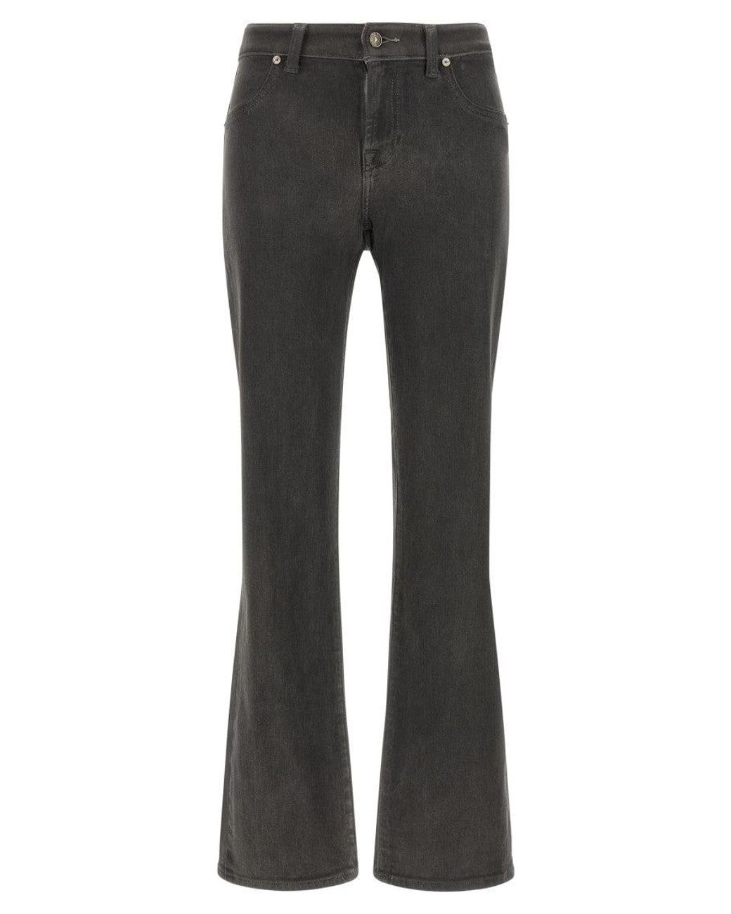 7 For All Mankind Gray Straigth 'Calie' Jeans