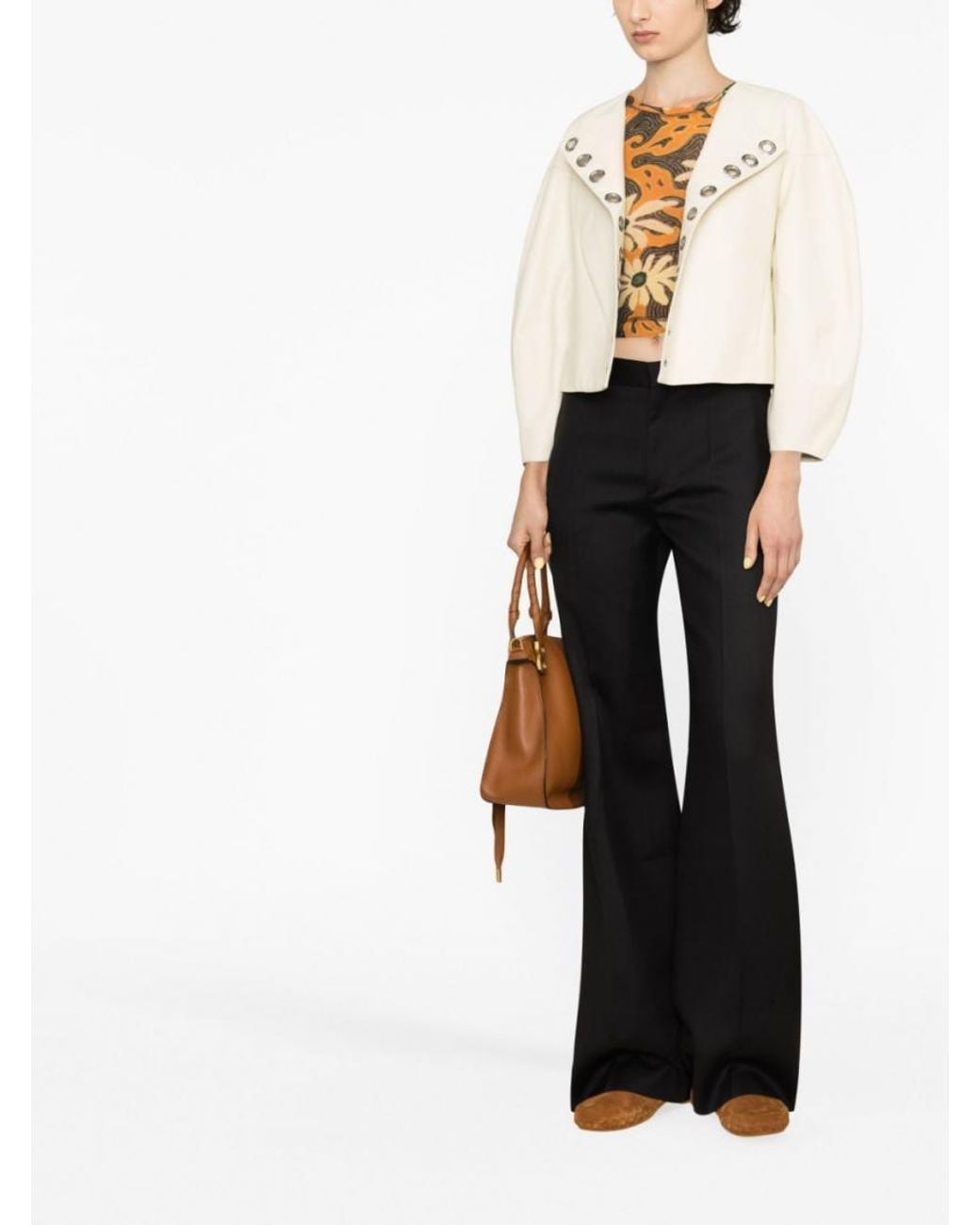 Chloé Black Flared Trousers