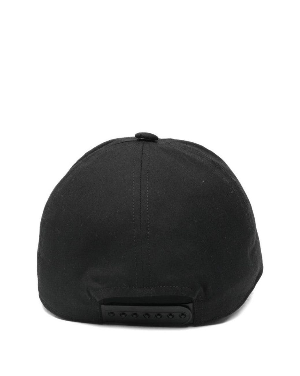 Rick Owens Black Love Embroidered Baseball Hat