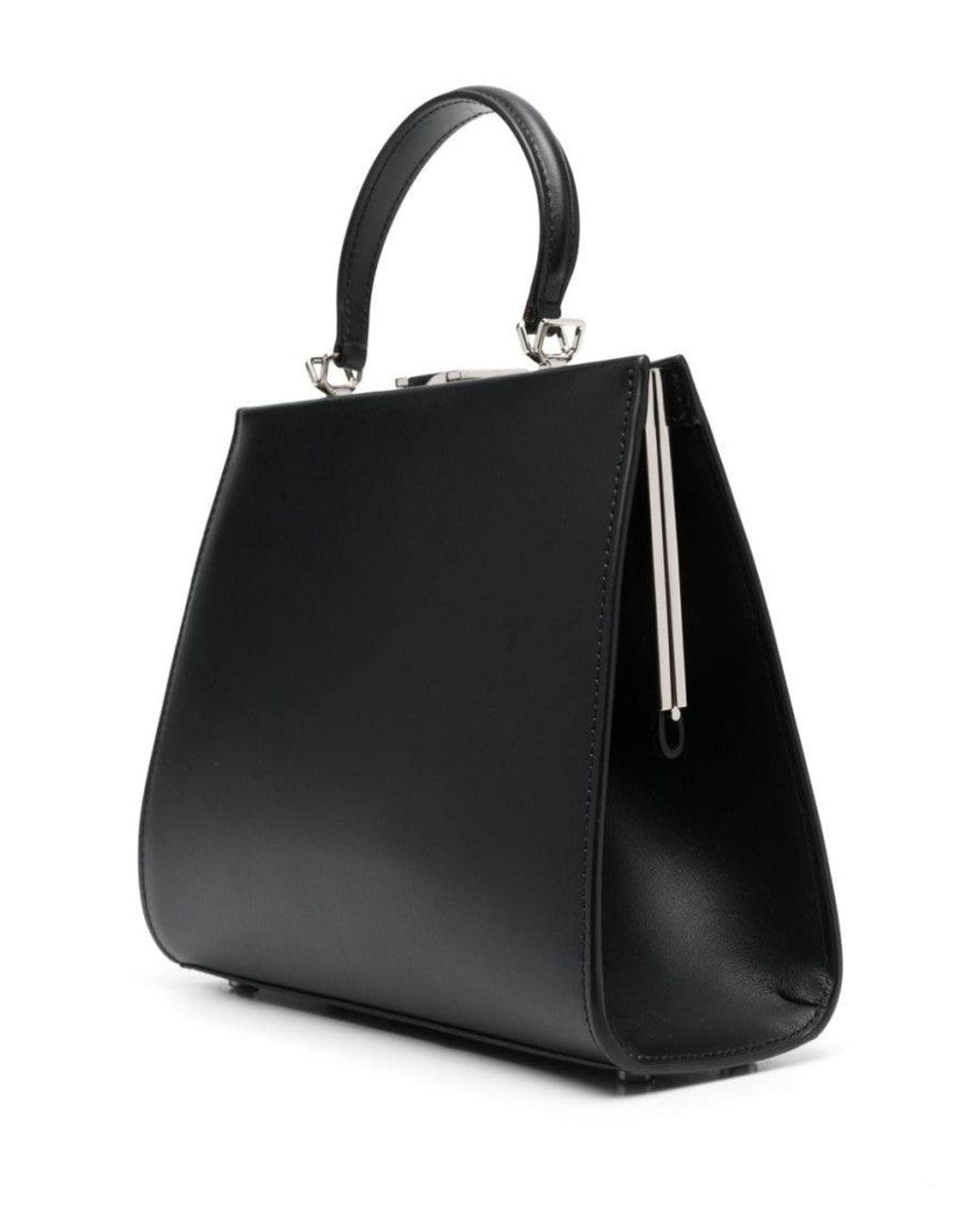ARMARIUM Black Anna Small Leather Handbag