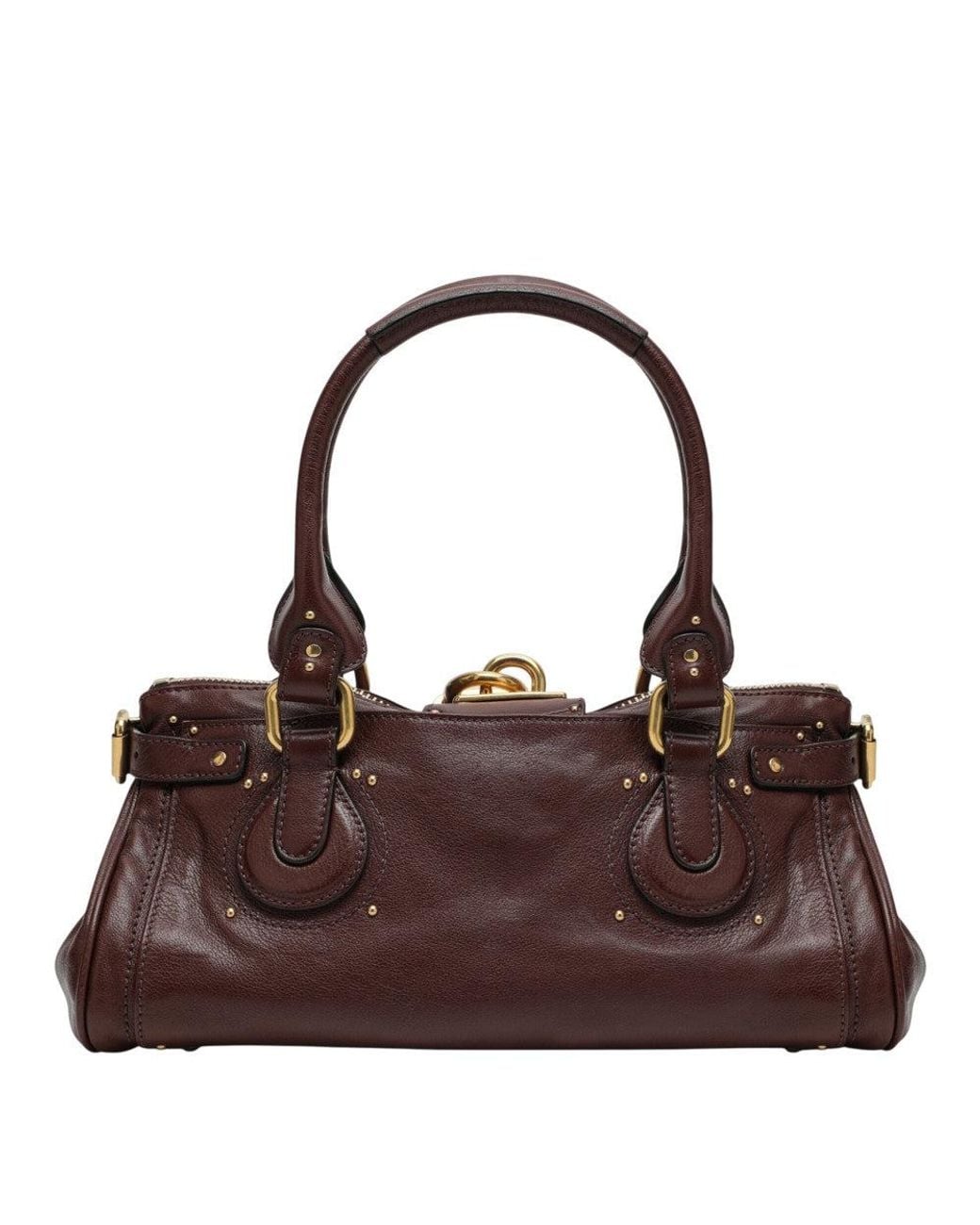 Chloé Brown Paddington Large Shoulder Bag