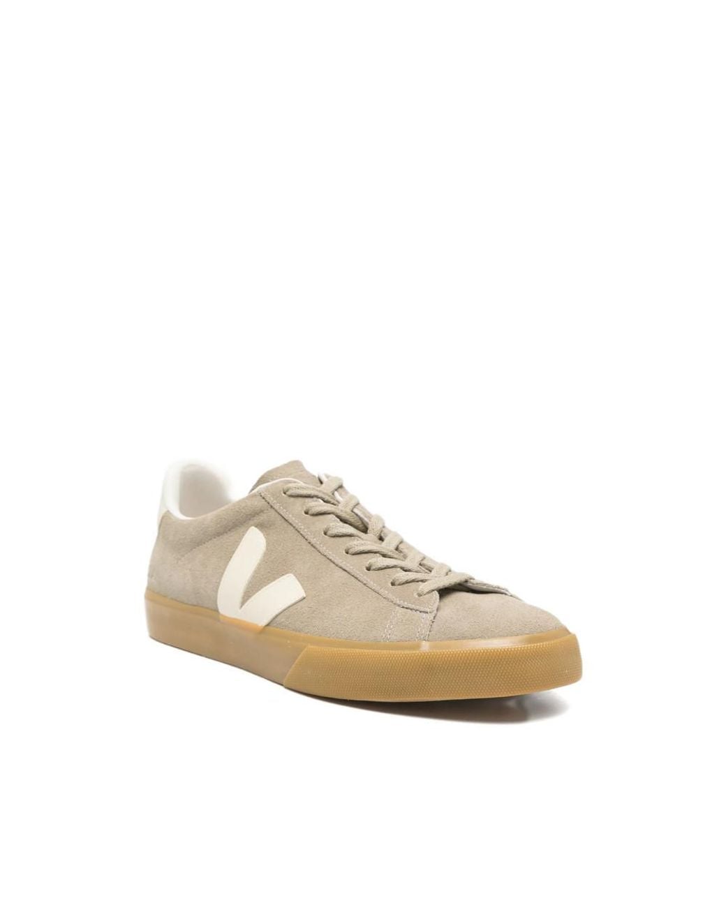 Veja Natural Logo Stone Sneakers for men