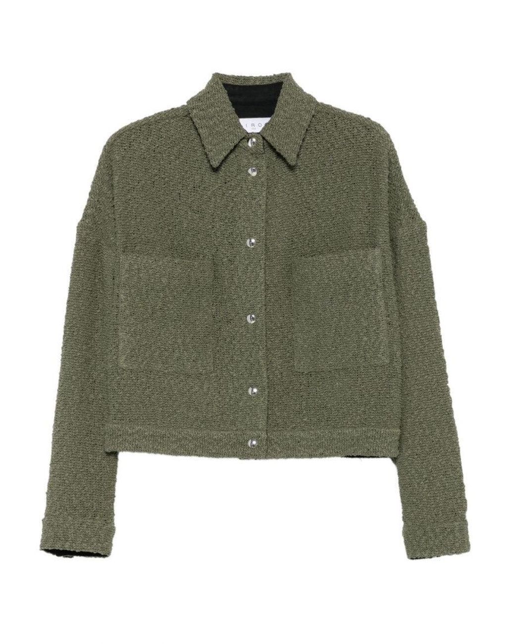 IRO Green Cotton Jacket