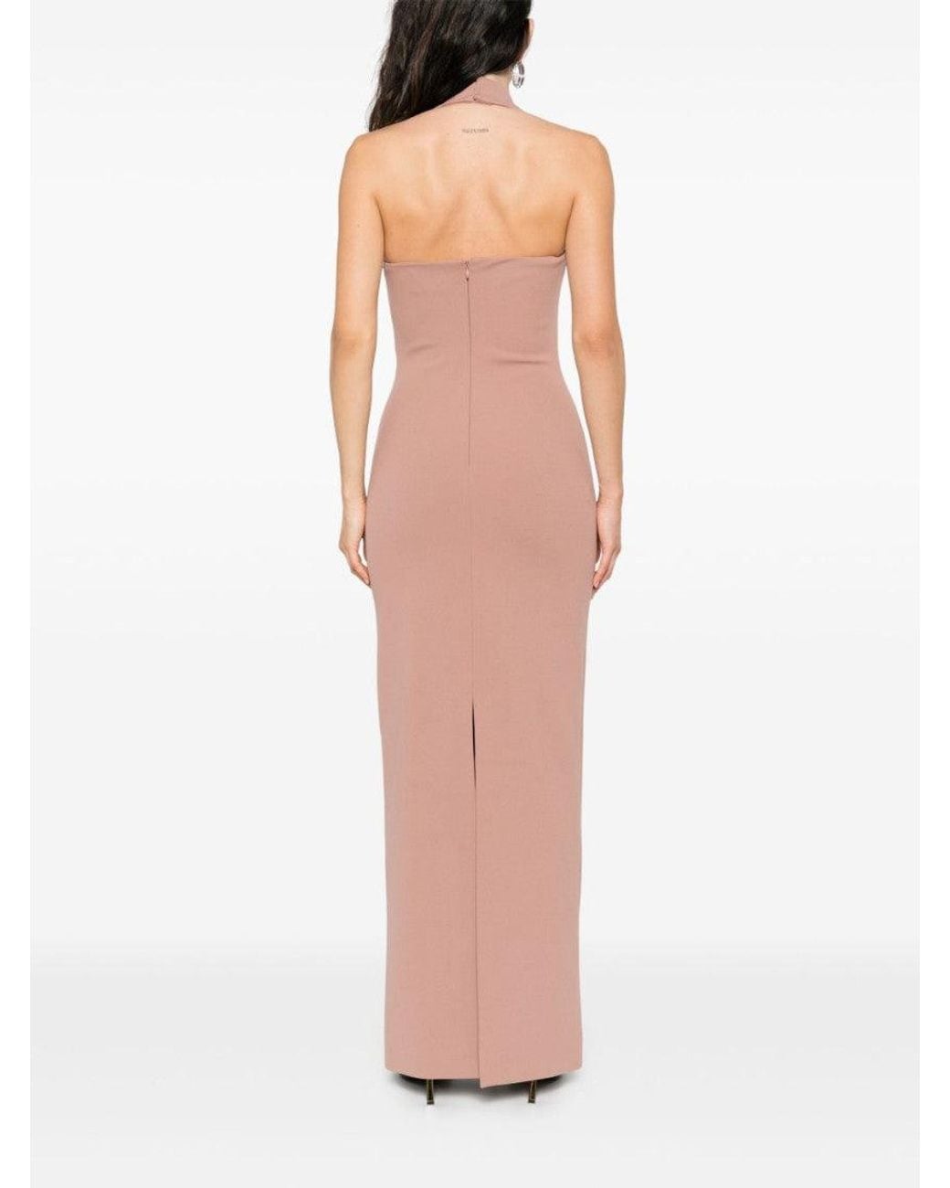 Solace London White Ilona Maxi Dress