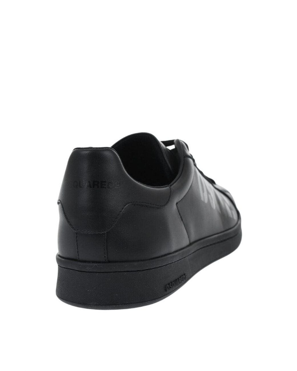 DSquared² Black Low-Top Sneakers for men