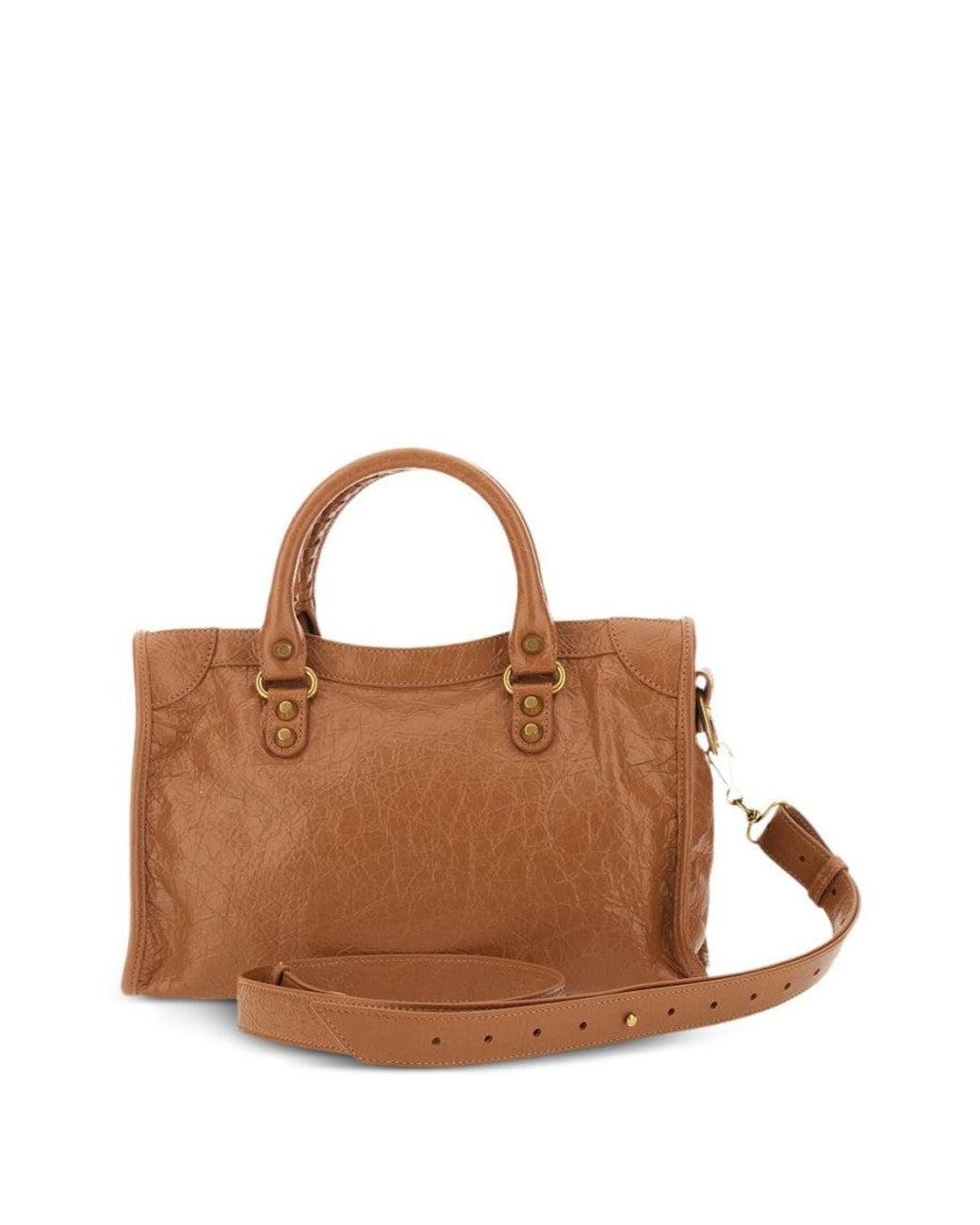 Balenciaga Brown Le City Small Satchel