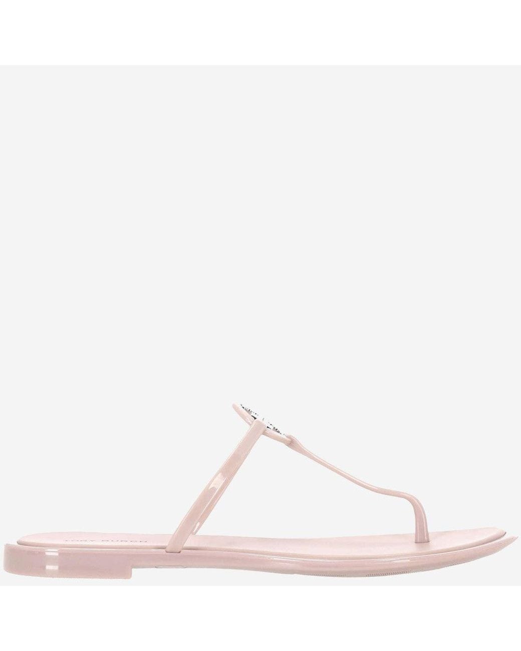 Tory Burch Natural Peach Open Toe Sandals