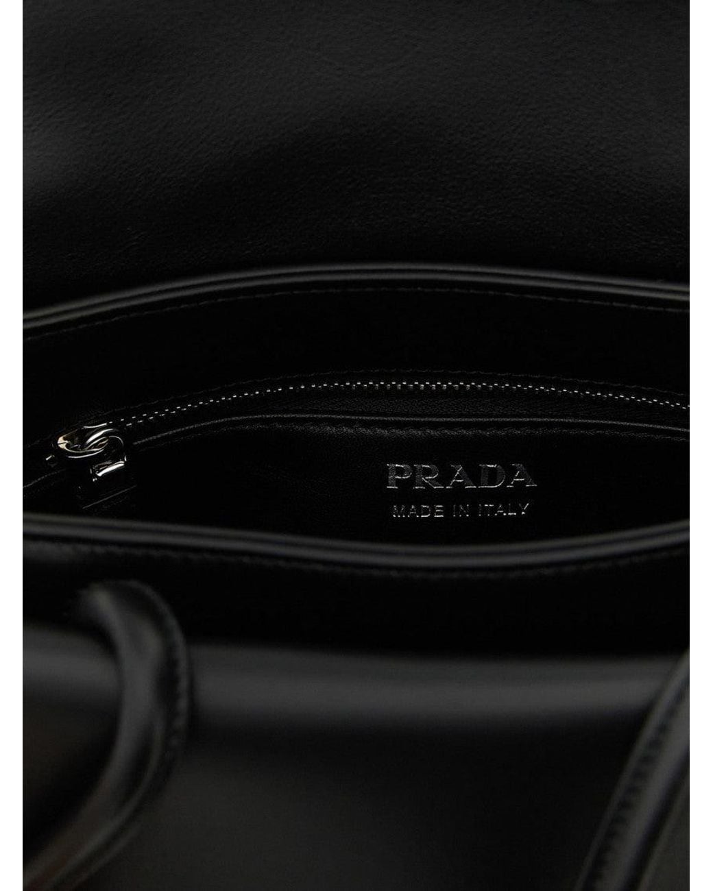 Prada Black Passage Medium Satchel