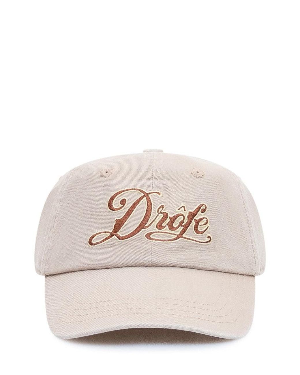 Drole de Monsieur Natural Embroidered Baseball Hat for men