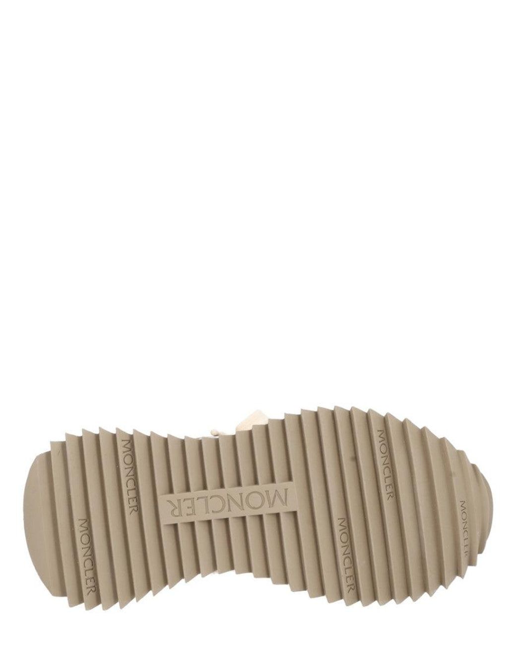Moncler Natural Color-Block Sneakers
