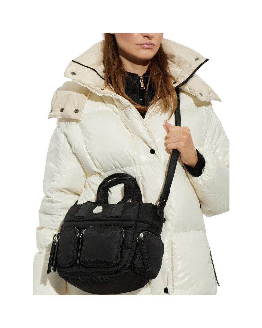Moncler Black Caradoc Small Tote
