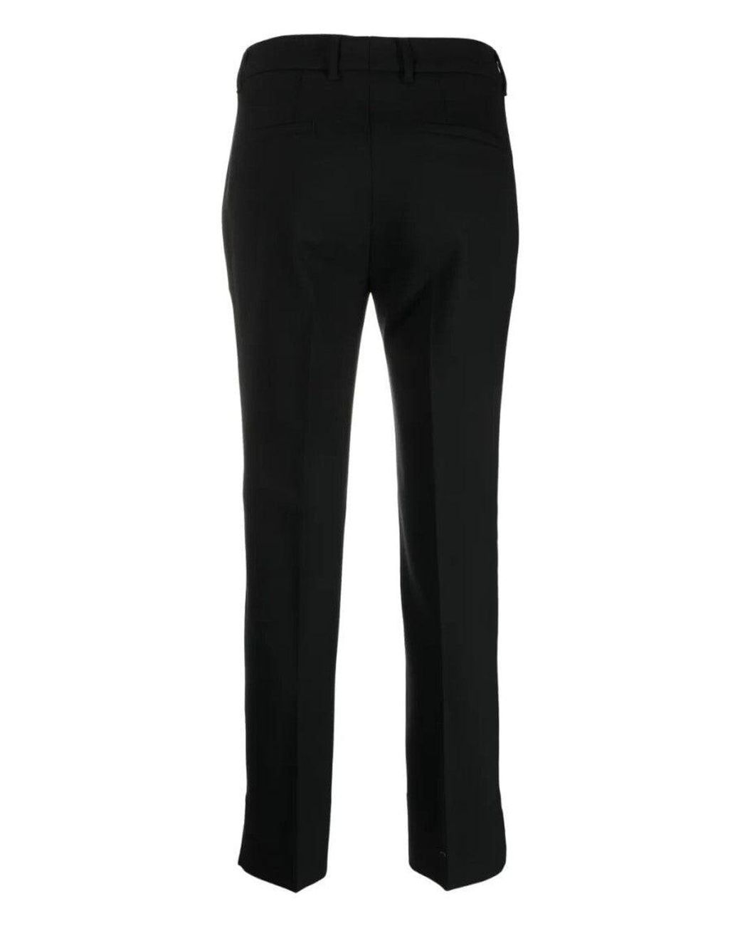Incotex Black Straight Leg Trouser