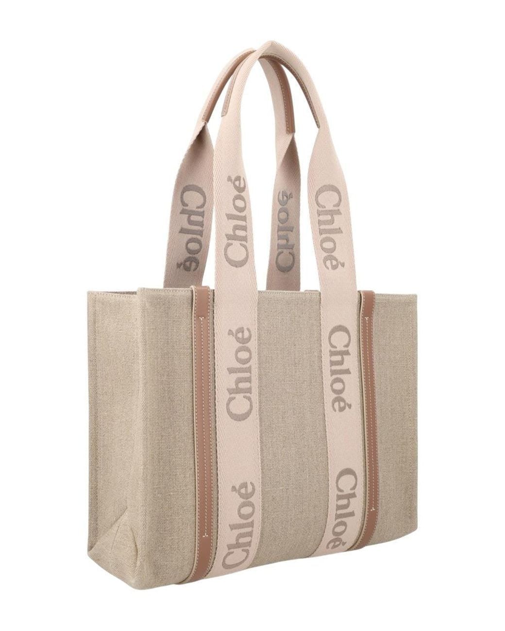 Chloé Natural Woody Large Tote