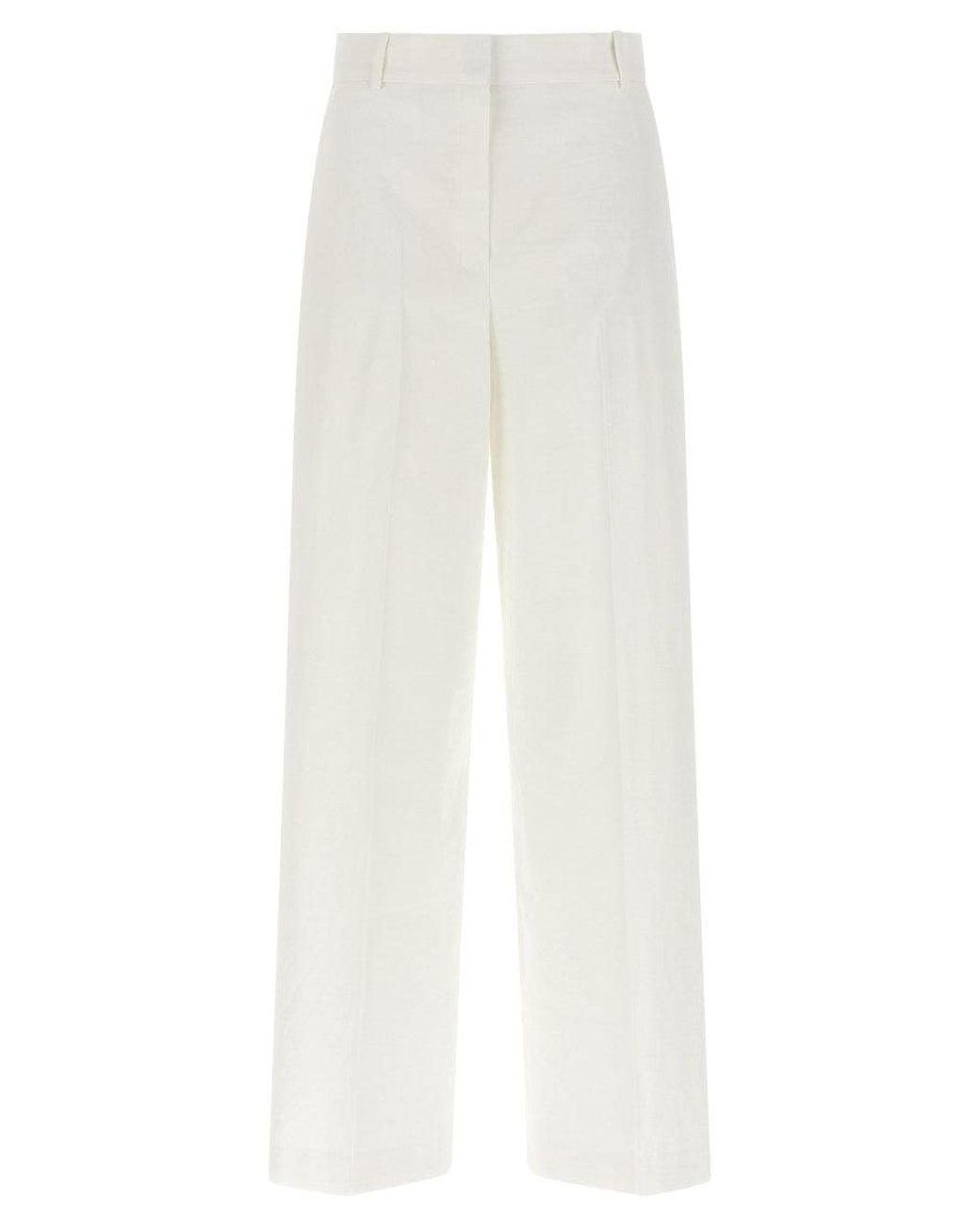 Theory White 'Hw Casual' Pants
