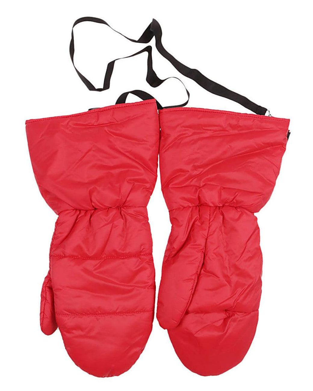 Bacon Red Little Joy Puffer Gloves