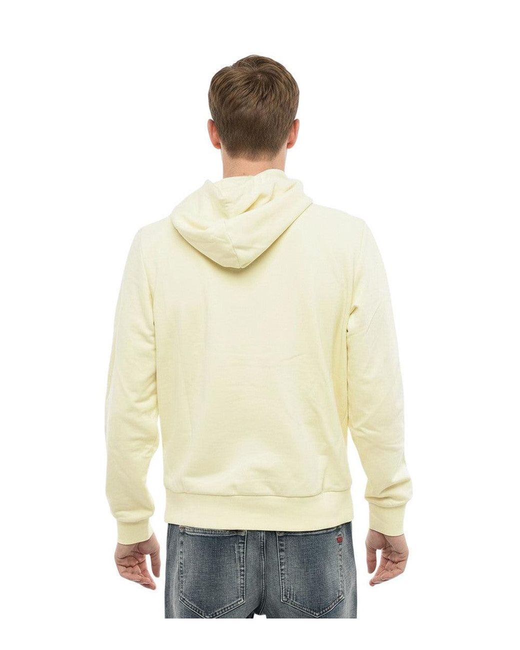 DIESEL Natural Light Logo Hoodie for men