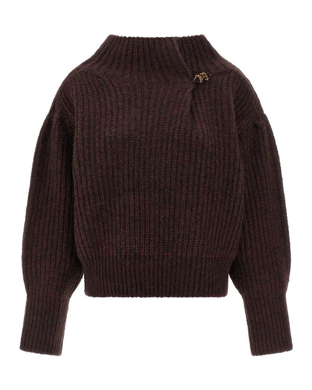 Dries Van Noten Brown 'Teubina' Sweater