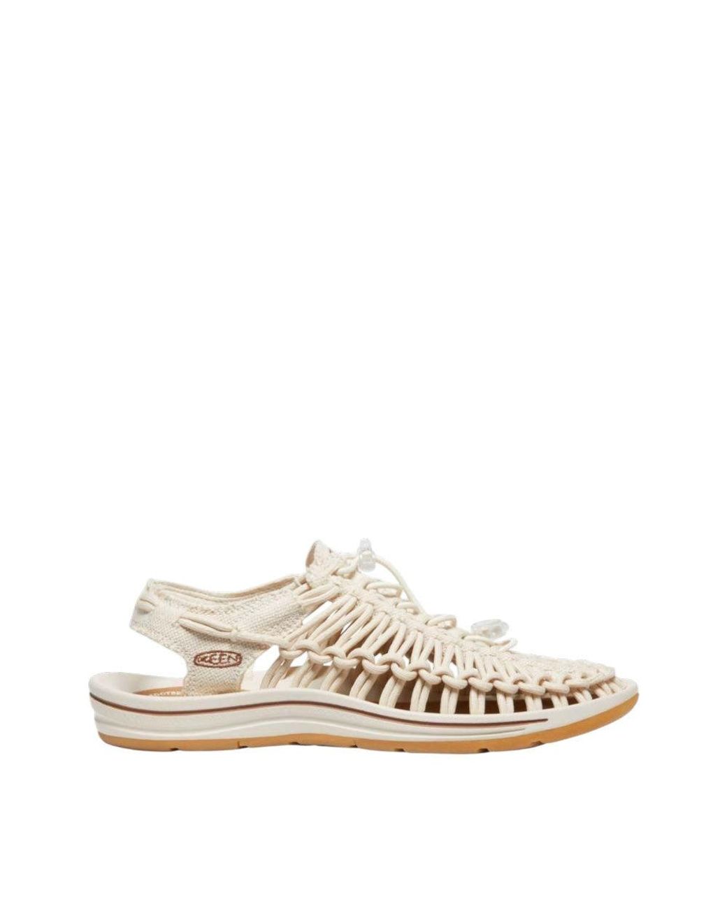 Keen White Logo Sandals