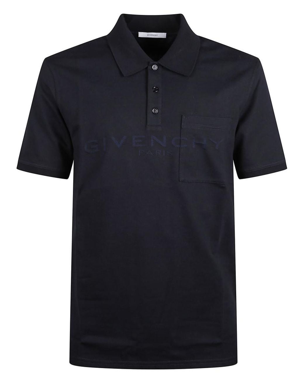 Givenchy Black Regular-Fit Polo for men